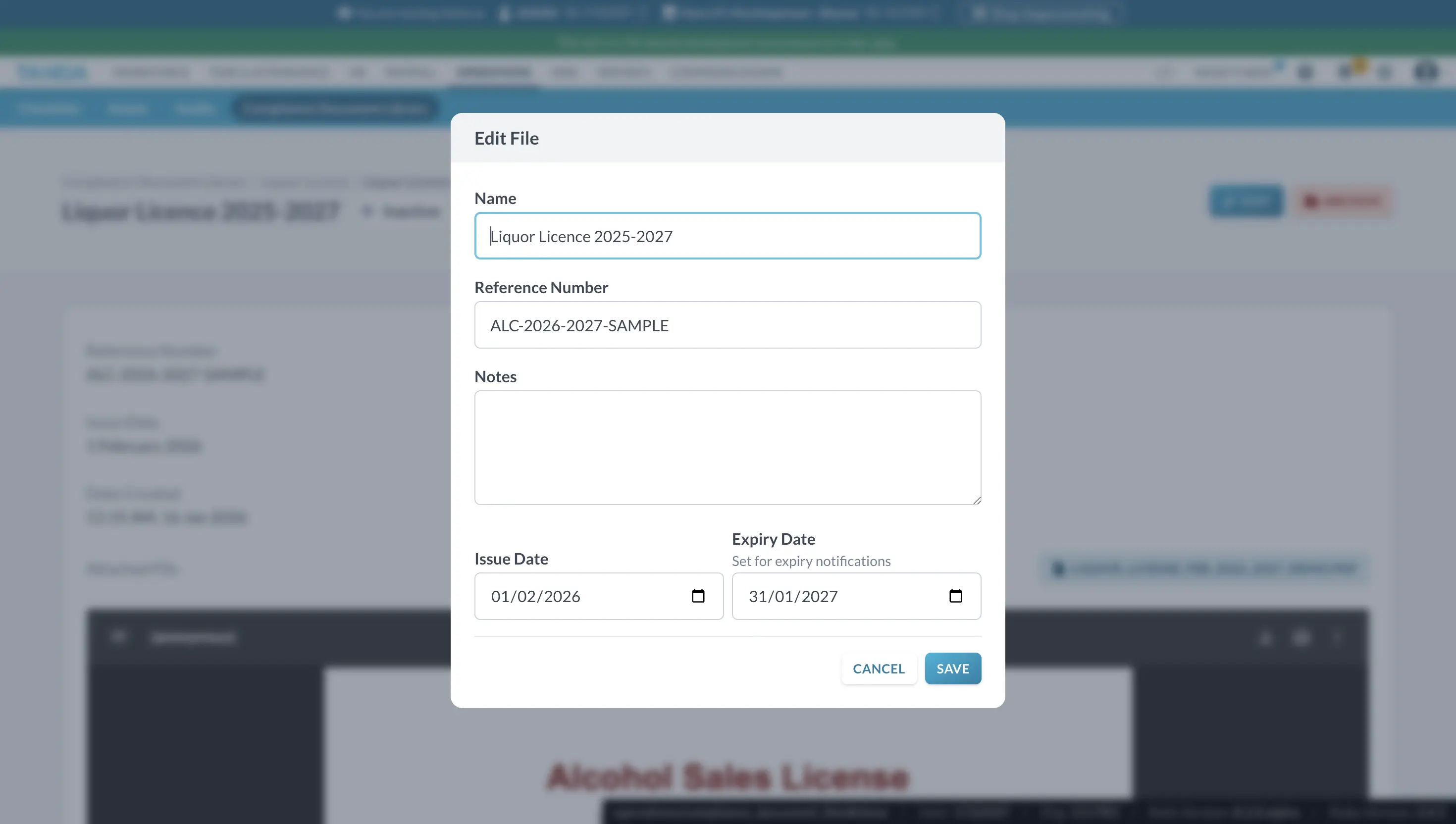 Management Interface