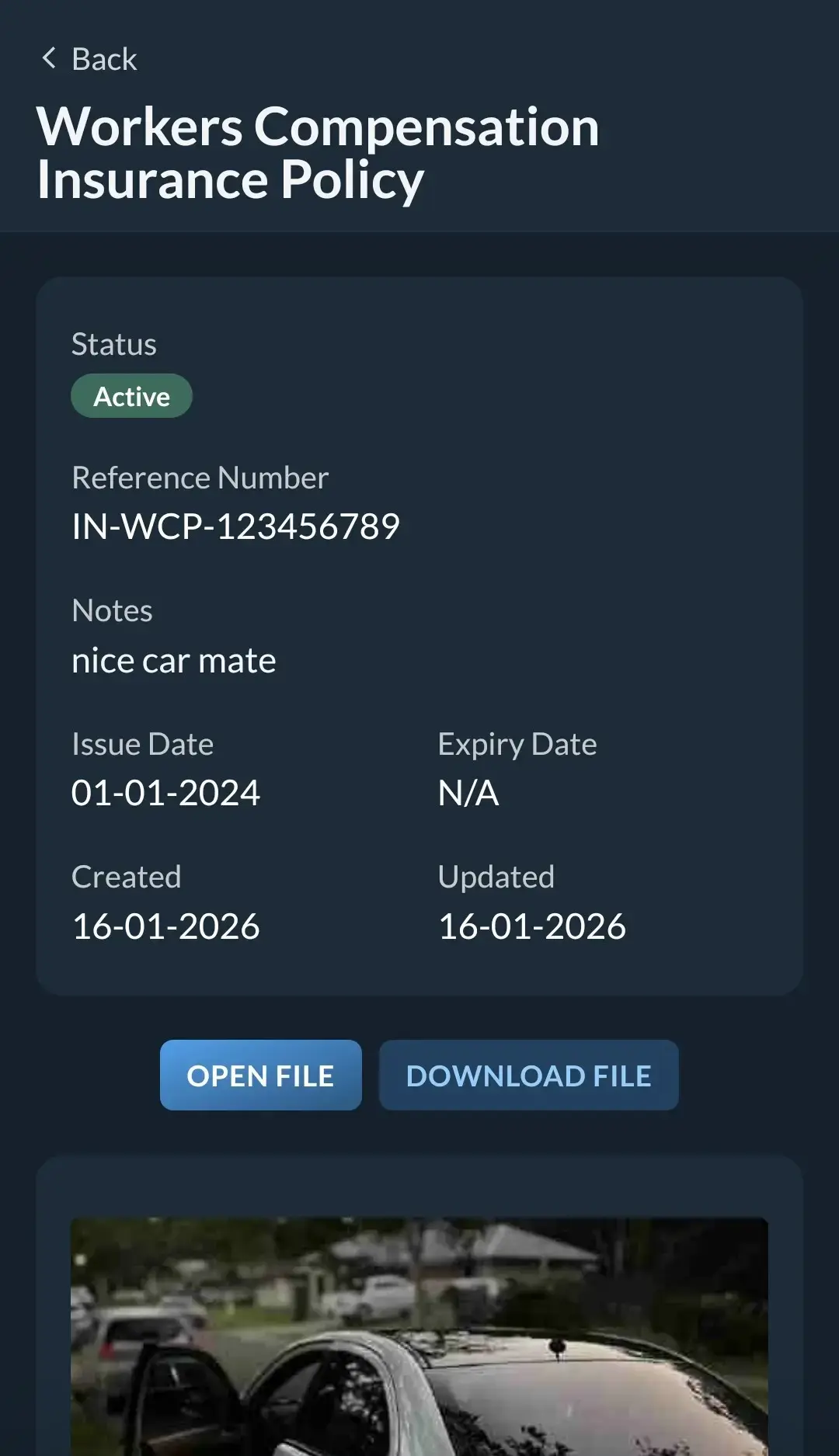Mobile Details